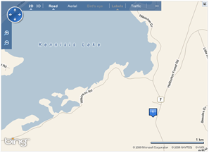Bing Map to HOE